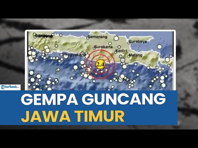 GUNCANGAN GEMPA MELANDA WILAYAH JAWA TIMUR HARI INI SENIN 2 FEBRUARI 2026