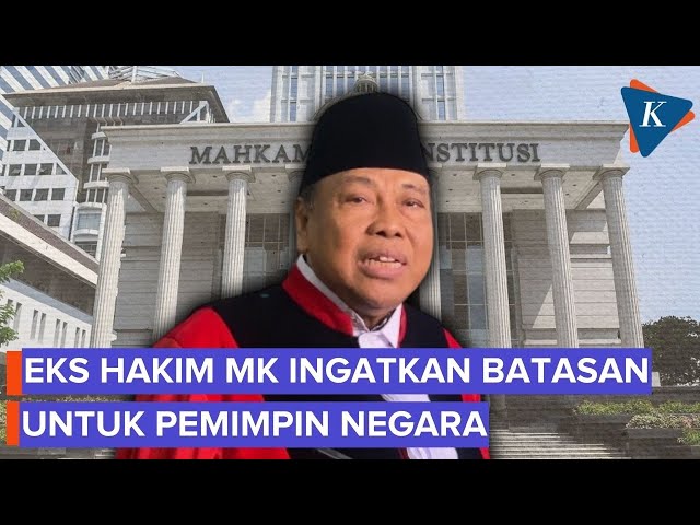 Ingatkan Pemimpin Negara, Arief Hidayat: Tak Semuanya Harus Menjadi Punya Kita