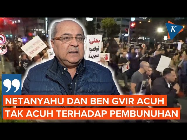 Demonstrasi Tel Aviv Soroti Ketimpangan Hukum terhadap Warga Arab