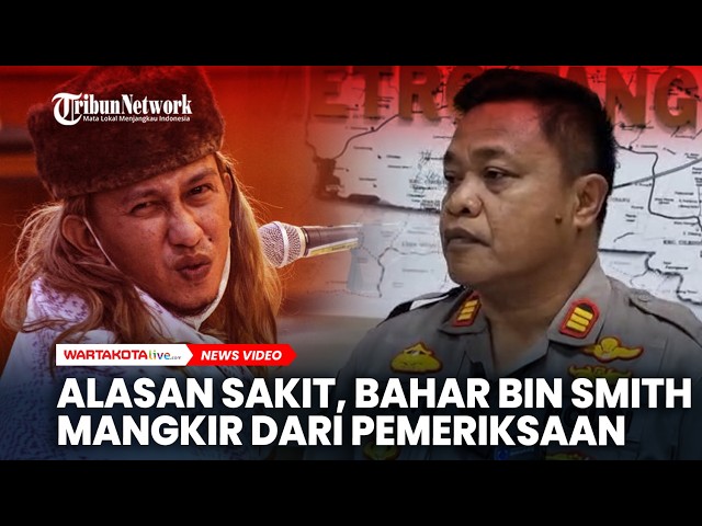 Alasan Sakit, Bahar bin Smith Mangkir dari Pemeriksaan Perdana Polres Metro Tangerang Kota