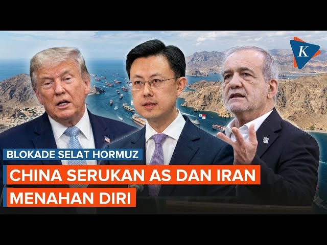 Respons China soal Trump Blokade Selat Hormuz