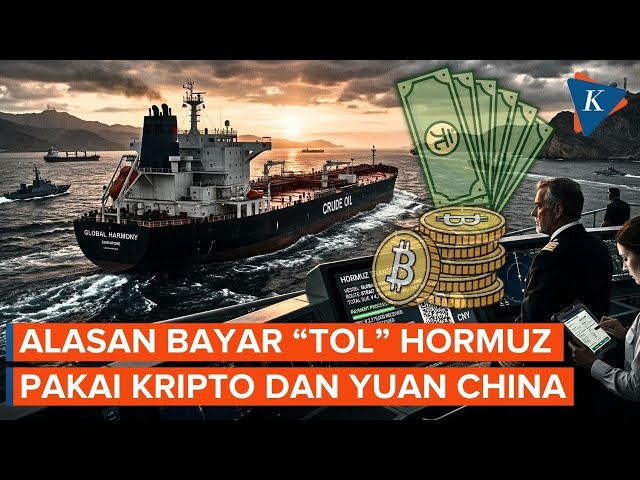Alasan Iran Pilih Kripto dan Yuan China untuk Transaksi “Tol” Selat Hormuz
