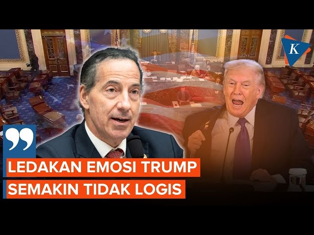 Pemakzulan Trump, Anggota DPR AS Soroti Ledakan Emosi dan Gejala Demensia