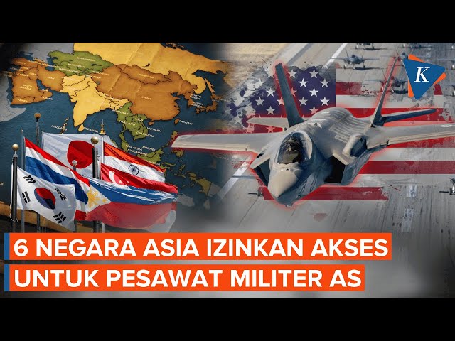 Negara-negara Asia yang Beri Akses Udara untuk Pesawat Militer AS, Siapa Saja?