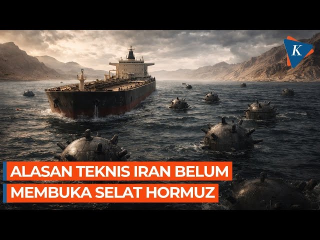 Iran Dituding Tak Tahu Letak Ranjau Lautnya, Jadi Alasan Belum Buka Selat Hormuz